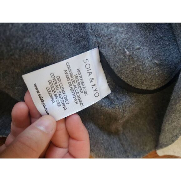 SOIA & KYO Oxana Coat sz Medium - Picture 5 of 7